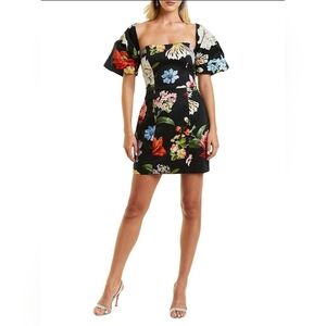 MESTIZA NEW YORK, Madeleine Mini Dress,‎  Midnight Garden, Size 10